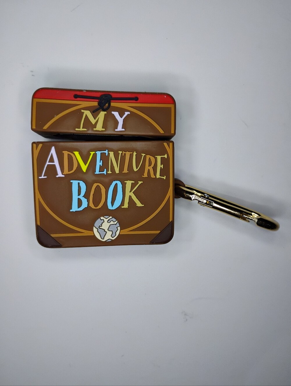 Disney Adventure Book Wireless Earbuds Case Silicone Keychain Cover For AirPods